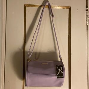 Rampage light purple shoulder purse